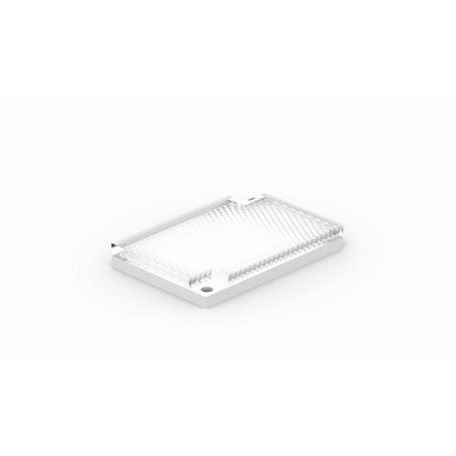 Reflector 60 x 41 x 8 mm,macrostructure