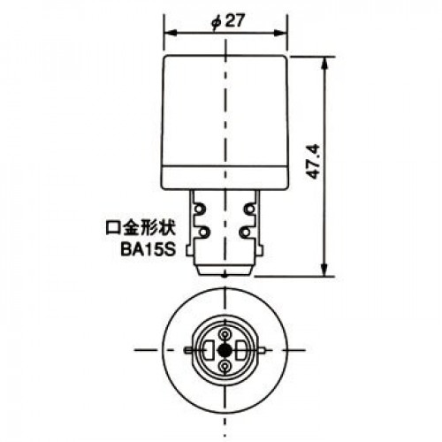 DE-24S-C Žiarovka LED