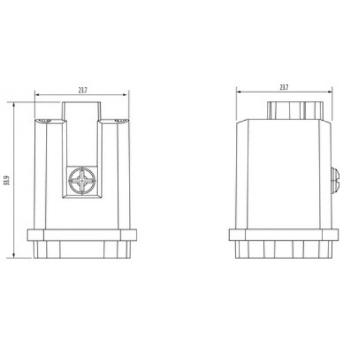 70MH-ES004-AP02010 A3 male 4-pole, Push-in, 400 V, 10 A