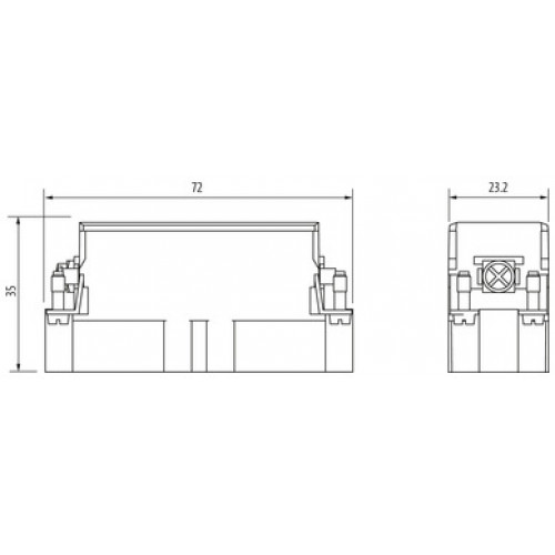 70MH-ES016-CP01020 A16 male 16-pole, Push-in, 250 V, 20 A