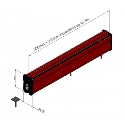 E31000-0600 Jupiter ionizačná lišta 600mm