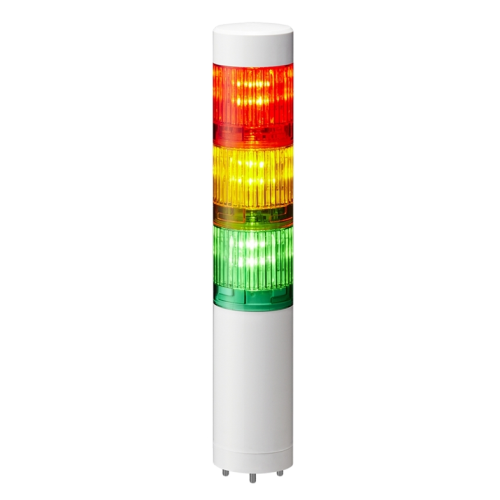 Signálna veža PATLITE LR4, 3-úrovňová, 40mm, Off-white