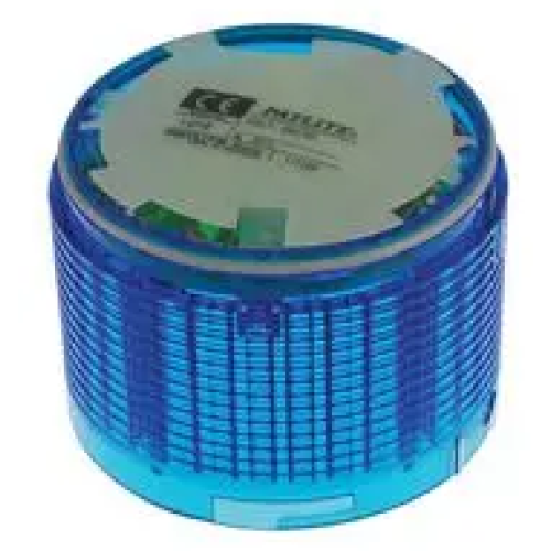 LU7-E-B LED modul- modrý, D=70mm