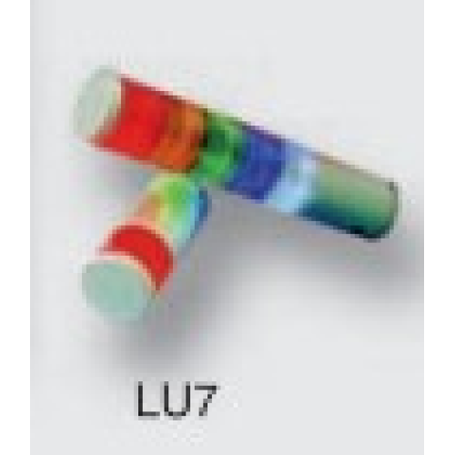 LU7-XE-B Stroboskopický LED modul, modrý, D=70mm