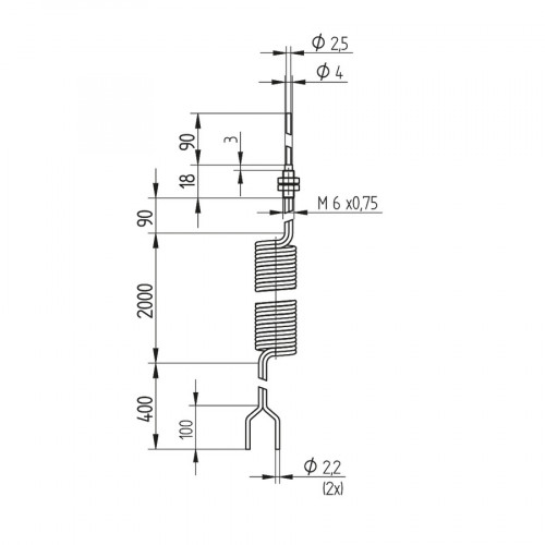 K4 Plastic Fiber-Optic Cable Reflex Mode