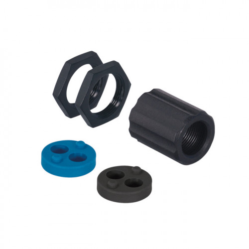 BEF-SET-09 Mounting Set for Fiber-Optic Cable Sensors M18 × 1