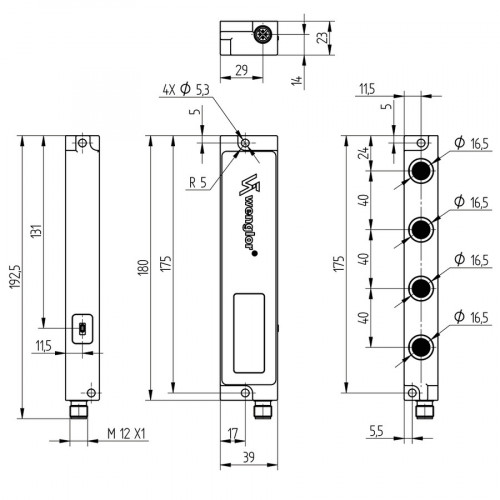 OPT282 Retro-Reflex Sensor for Transparent Objects