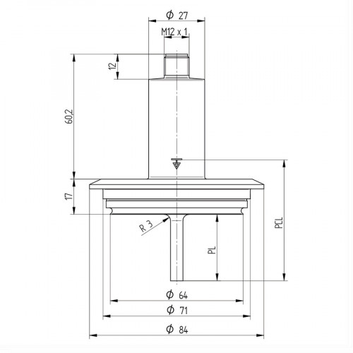 FXTT014 Temperature Sensor with IO-Link