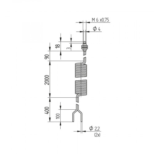 K2 Plastic Fiber-Optic Cable Reflex Mode