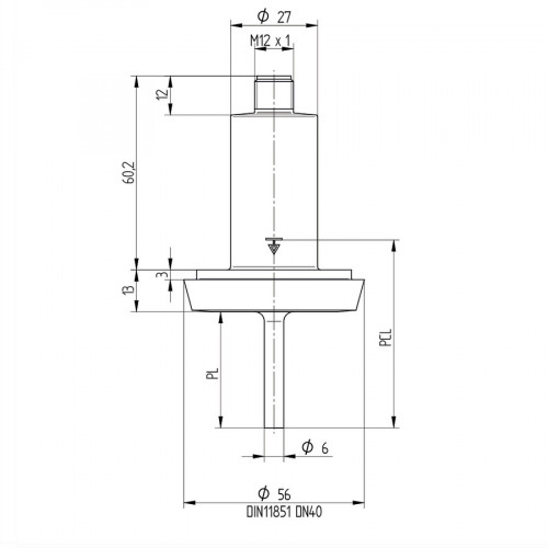 FXFF115 Flow Sensor 2 × Analog Output