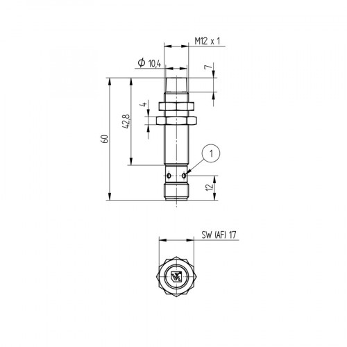 I12H020 Inductive Sensor with IO-Link