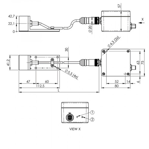 INTT011 Inductive Sensor for Extreme Temperature Ranges