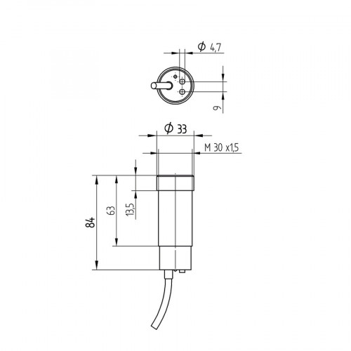 US87PCV Fiber-Optic Cable Sensor