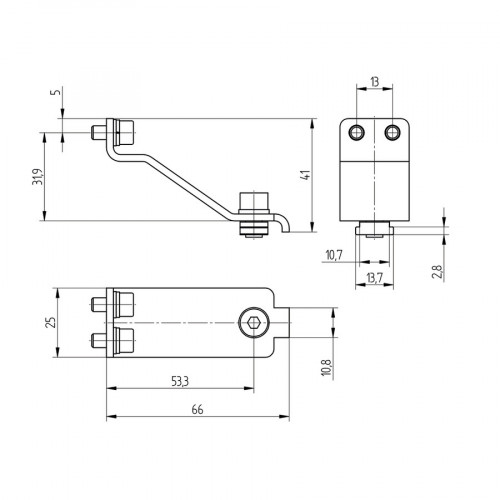 WFW05 Mounting Bracket for Ring Illuminator