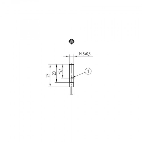IL008BE25VB Inductive Sensor with Standard Switching Distances
