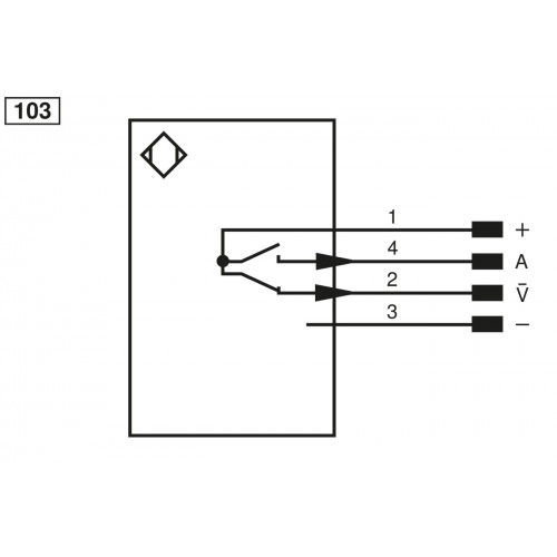 163-238-204 Glass Fiber-Optic Cable Through-Beam Mode