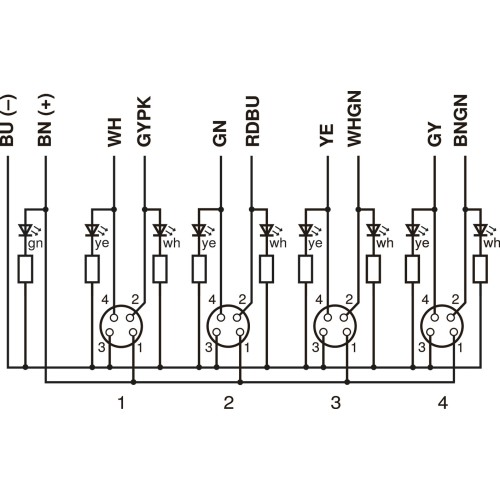 ZAS89R601 Connection Line M12 × 1; 8-pin
