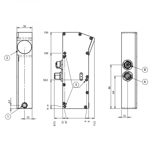 PNBC006 Laser Distance Sensor High-Precision