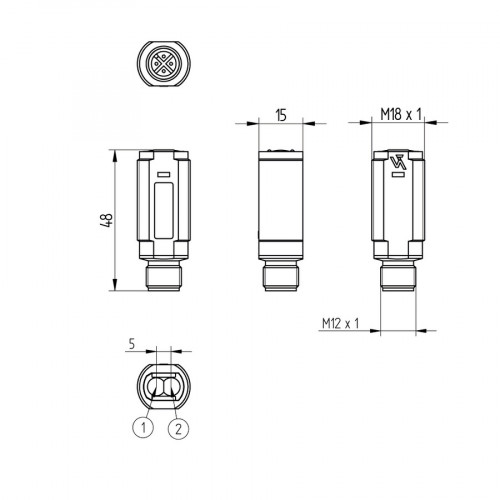 OSDK803Z0002 Through-Beam Sensor