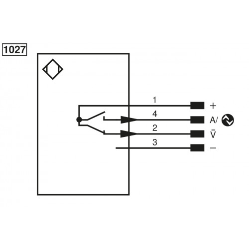 P1NH303 Reflex Sensor with Background Suppression