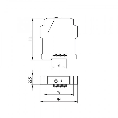 LV250PCT Control Unit for Through-Beam Sensors