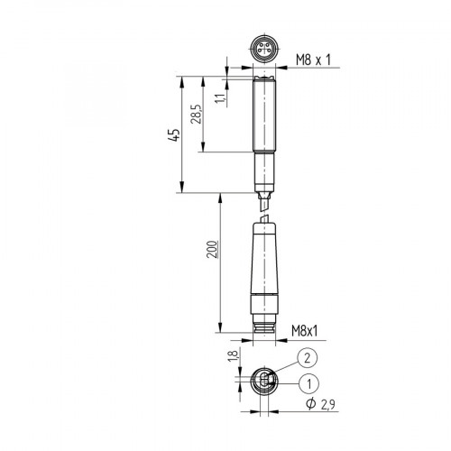 TB06PC7K Reflex Sensor Energetic
