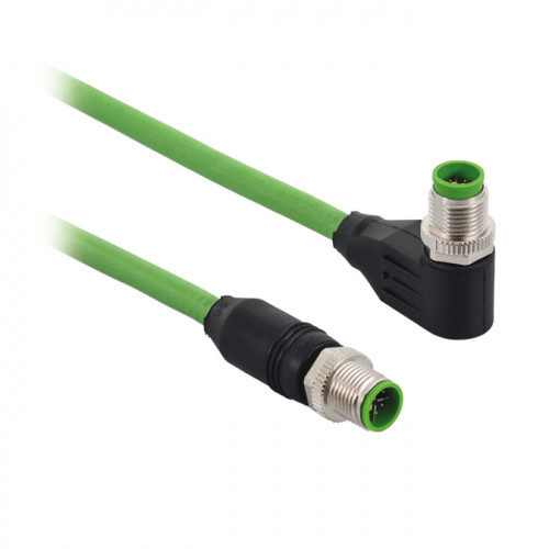 ZC1V006 Connection Cable M12 × 1; 8-pin, X-coding