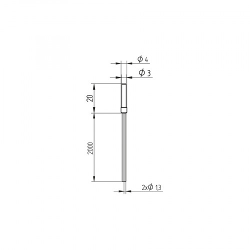 K15 Plastic Fiber-Optic Cable Reflex Mode