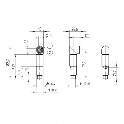 TW66PA3 Reflex Sensor Energetic