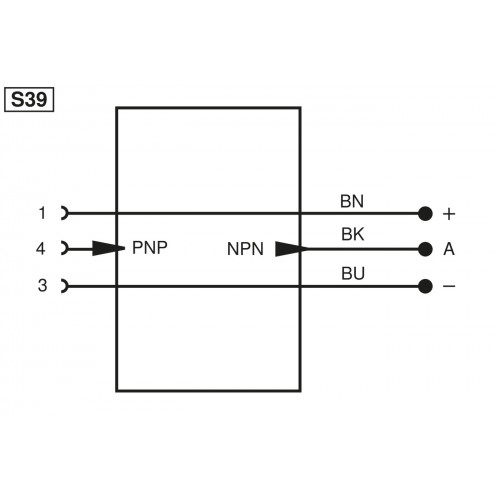 BG8V1P-N-2M PNP-NPN Converter M8 × 1; 3-pin
