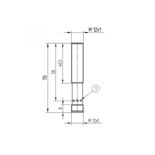 IB040BM70VA3 Inductive Sensor with Standard Switching Distances