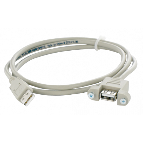 4000-68000-9040110 USB-A ADAPTER MALE/FEMALE WITH 1M CABLE