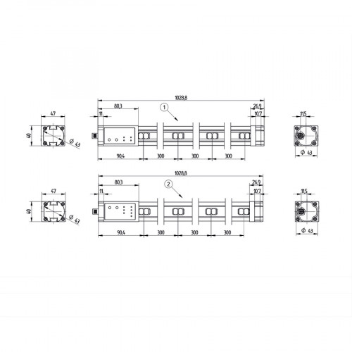 SEFB424 Safety Light Array Body Protection