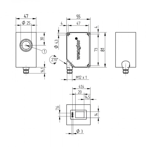 UMS303U035 Distance Sensor