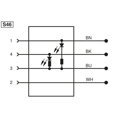 ZAS02R501 Connection Line M12 × 1; 4-pin