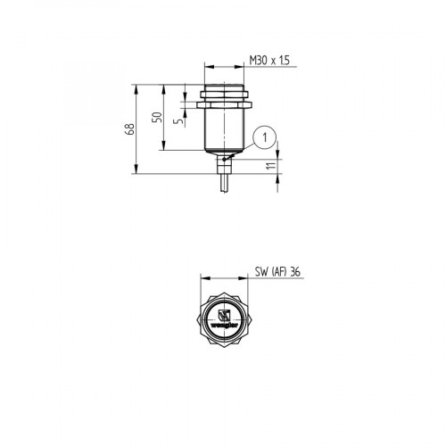 I30N002 Inductive Sensor with Standard Switching Distances