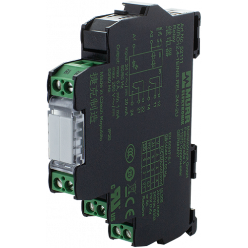 52111 MIRO 12.4 24V-2U INPUT RELAY