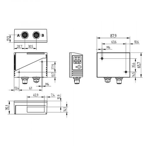 FIS-0830-1101 Barcode Raster Scanner