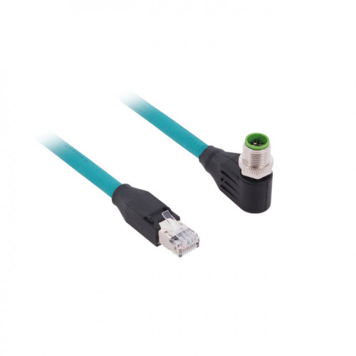 ZC1V015 Connection Cable M12 × 1; 8-pin, X-coding - RJ45; 8-pin
