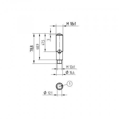 ZD200PCVT3 Through-Beam Sensor