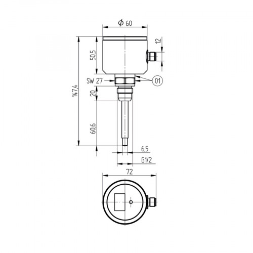 FFXT004 Temperature Sensor
