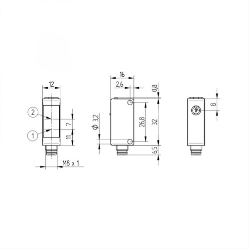 P1KT001 Reflex Sensor Energetic