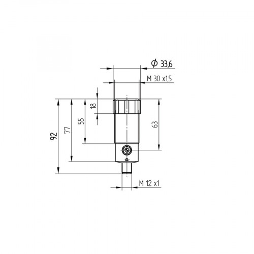 UF87PA3 Fiber-Optic Cable Sensor