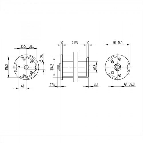 Z2SU003 Protection Column with deflection mirror