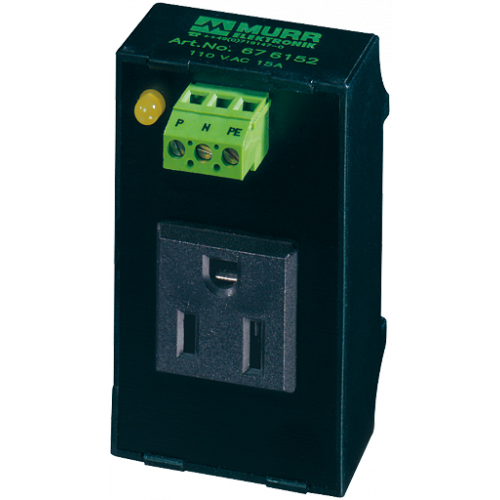 676152 MSVD POWER SOCKET NEMA WITH LED