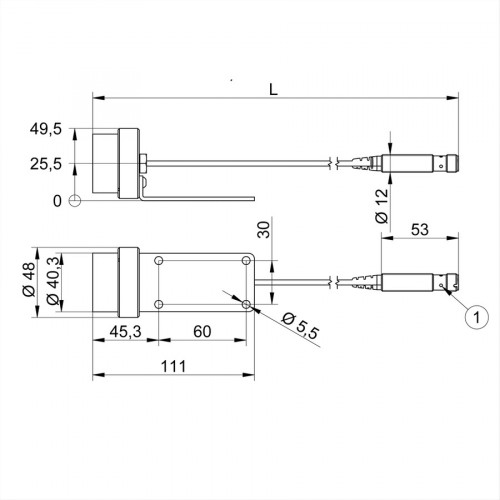 INTT209 Inductive Sensor for Extreme Temperature Ranges