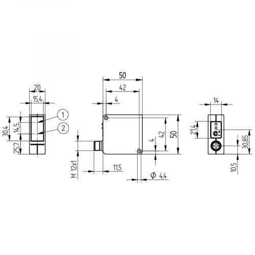 OHP102B0003 Laser Distance Sensor High-Precision