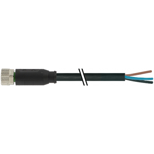7999-08041-6130060 M8 female 0° A-cod. with cable