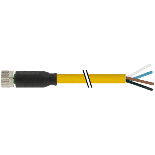 7999-08061-0540150 M8 female 0° A-cod. with cable