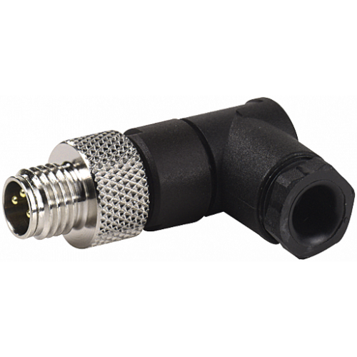7000-08441-0000000 M8 MALE 90° FIELD-WIREABLE (SOLDER PINS)